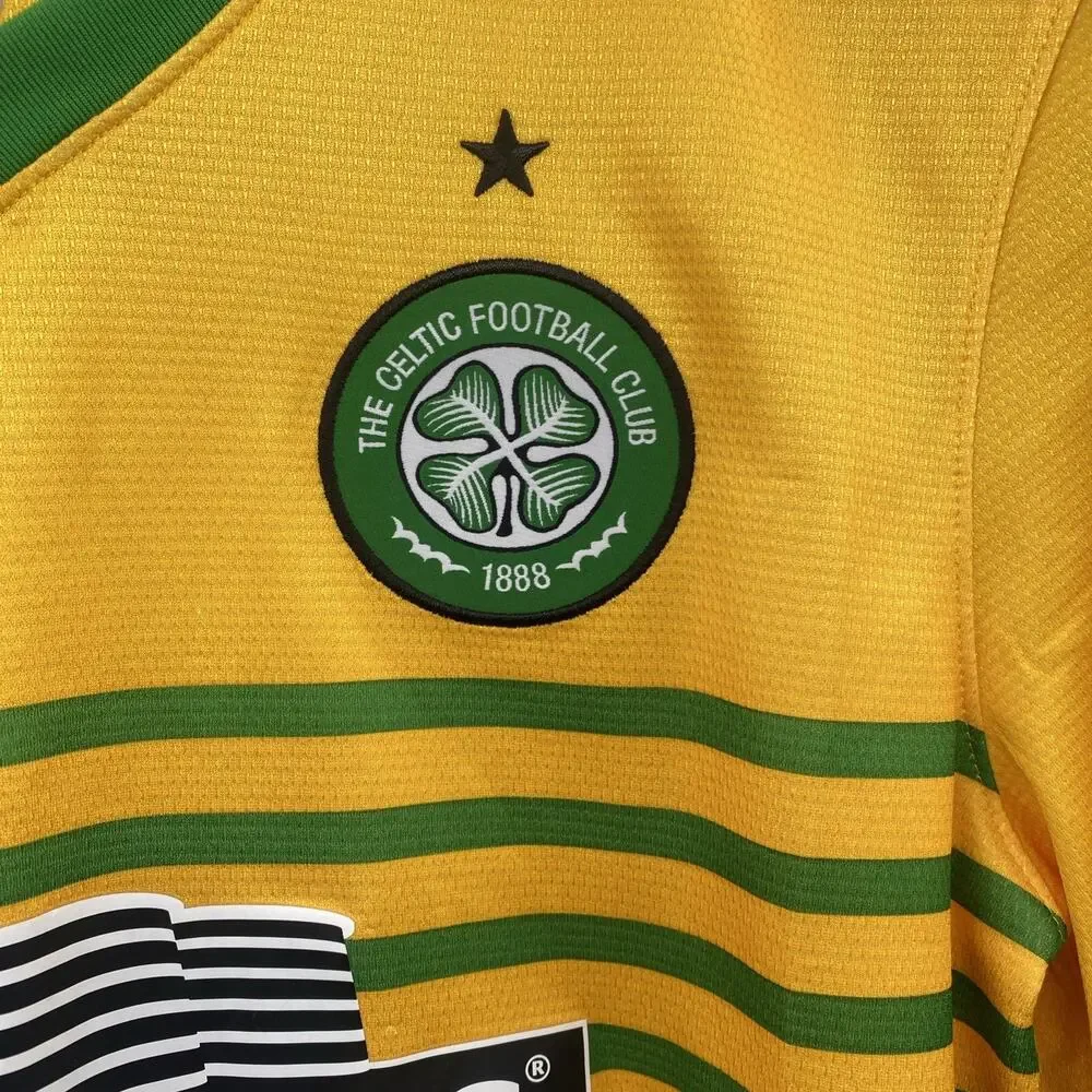 Celtic FC Jersey Mens Small Nike Football Club Shirt 2013 2014 Away Scottish The - Picture 2 of 10